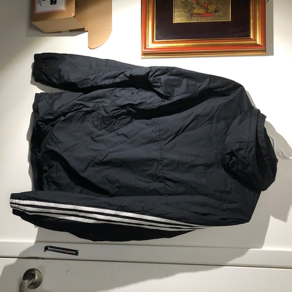 Adidas Mens Regular Large Light Hooded Jacket - Picture 5 of 9